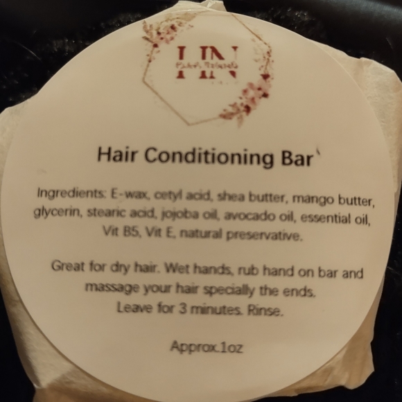 Hair Conditioner Bar Natural Travel Size - Picture 2 of 11